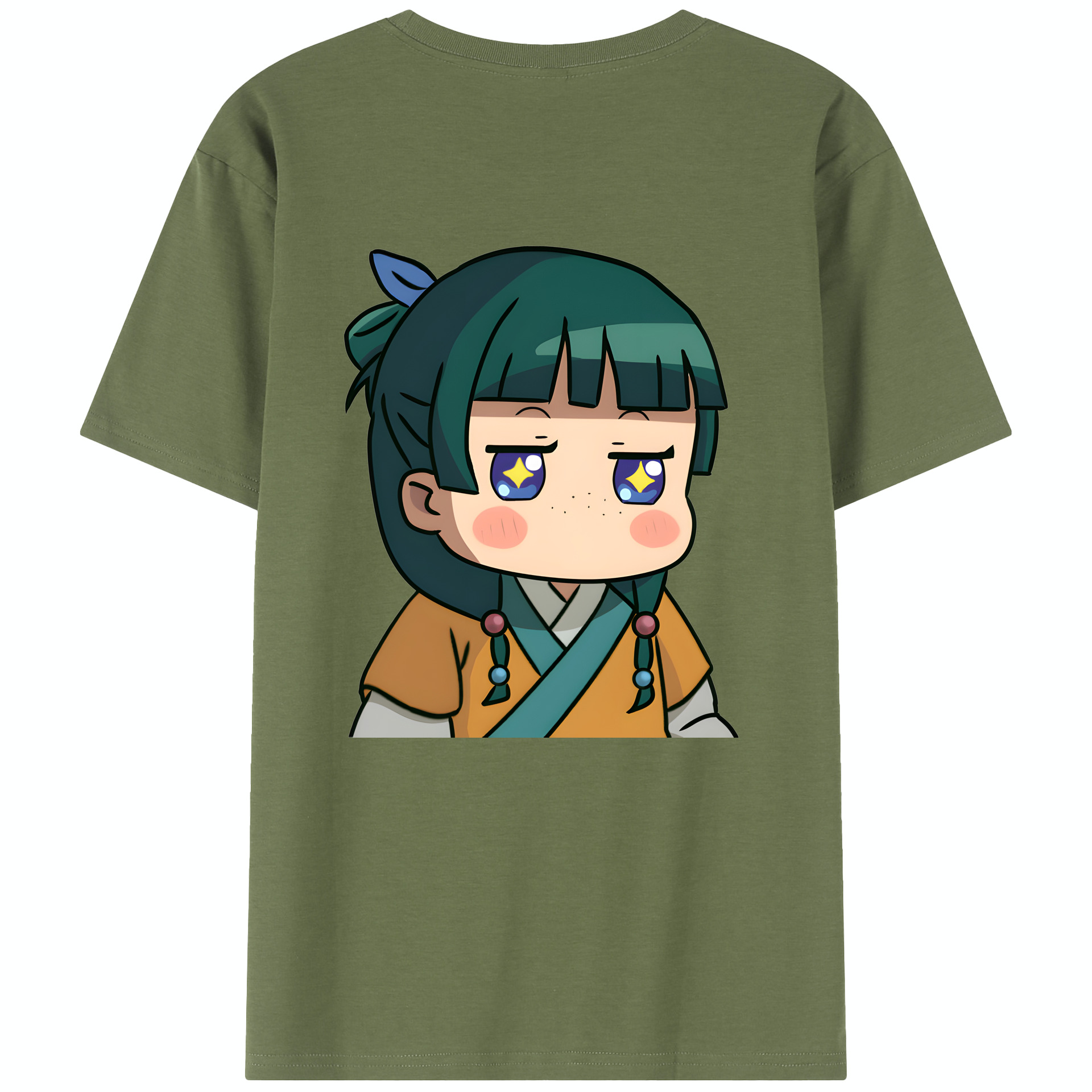 （画像用） 薬屋のひとりごと The Apothecary Diaries 綿100％半袖Tシャツ（背面プリント）